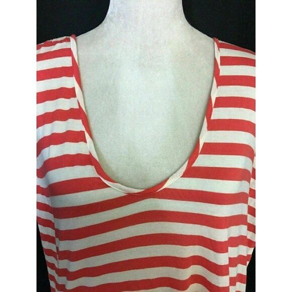 Ella Moss Anthropologie Striped short sleeve top - Picture 2 of 7